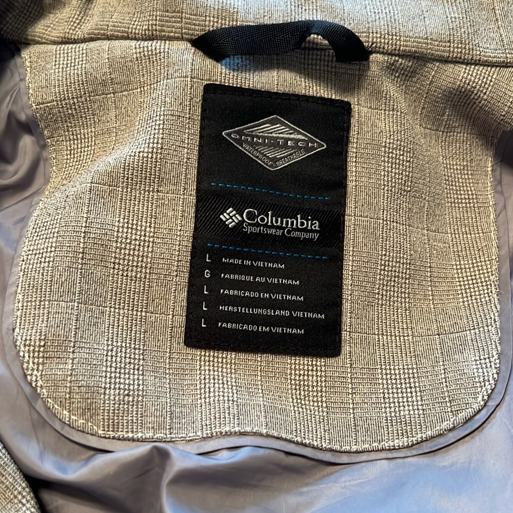 Columbia Omnitech Jacket Mens Large - Picture 4 of 10